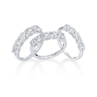 Classic Five Stone Round Diamond Band