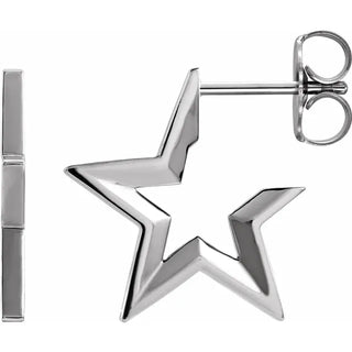 Open Star Hoops