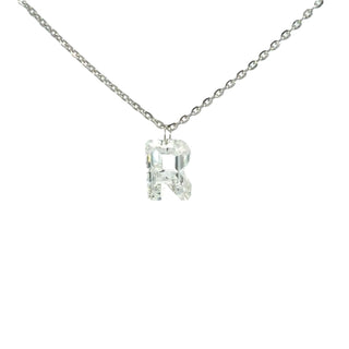 Diamond Initial Pendant