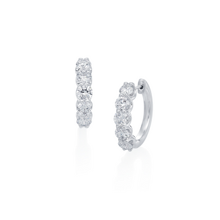 2.00cttw Diamond Hoop Earrings