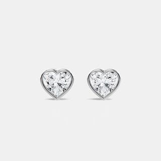 Bezel Set Stud Earrings - All Shapes