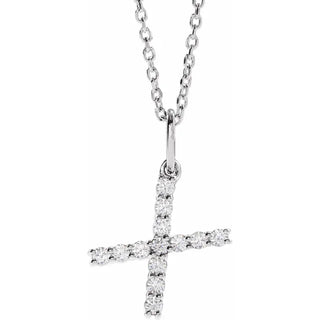 Little Ones Pave Initial Pendant
