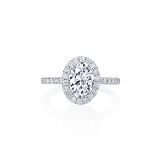Classic Halo Style Engagement Ring