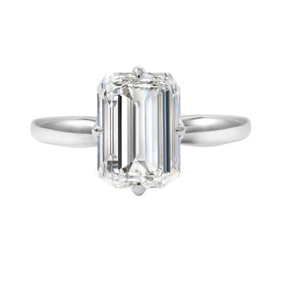 Emerald Cut Engagement Ring - 2.34 Ct  - GIA Certified