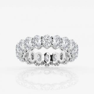 Oval Shaped Eternity Band