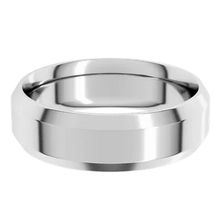 Beveled Edge Comfort Fit Band
