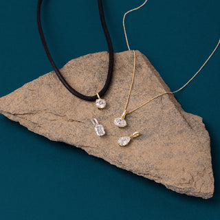 Clarity Diamond™ Enhancer Cord with 18k Yellow Gold Ends