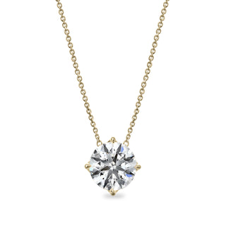 Clarity Diamond™ 3.00ct Lab Grown Round Diamond Pendant