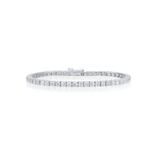 Lab-Grown Diamond Tennis Bracelet