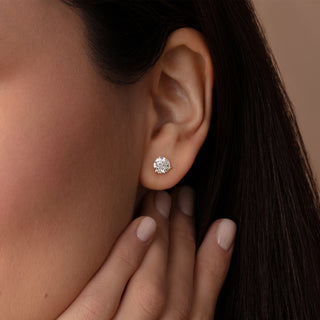 Martini Set Diamond Studs GIA