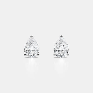 Fancy_Prong_Set_Pear_Lab_Grown_Diamond_Studs_in_14k_White_and_Yellow_Gold
