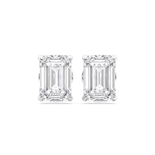 Fancy Shaped Basket Set Lab Grown Diamond Studs