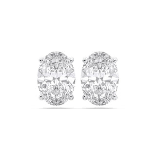 Fancy Shaped Basket Set Lab Grown Diamond Studs