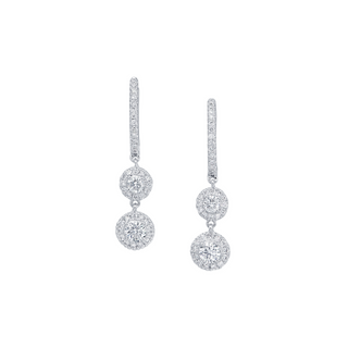 Double Drop Round Earring
