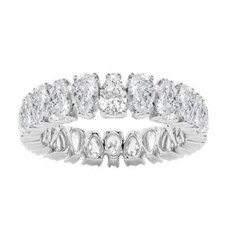 Nestled Pair Eternity Band