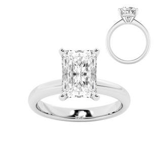 Shape of You Structured Solitaire Ring